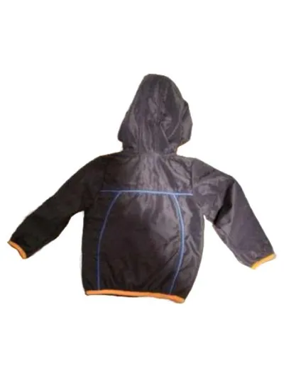 Tom Tailor Kinder Leichte Jacke Gr. 92 Blau Orange Kapuze Sportlich