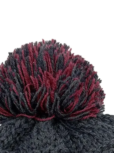 Chillouts Bommelmütze Damen Mehrfarbig Strickmütze Winter Casual