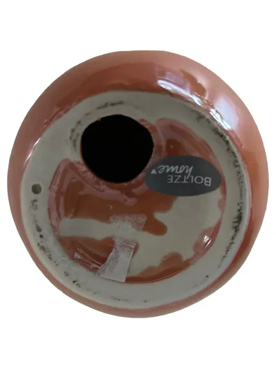 BOLTZE Apfel Dekofigur Keramik Modern Orange 8cm Höhe