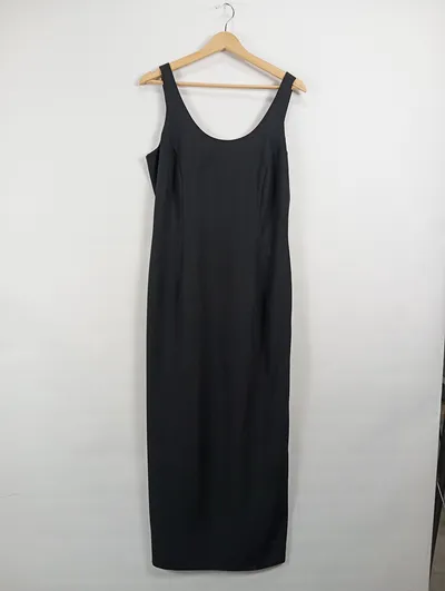 Joseph Ribkoff Damen Abendkleid Gr. 40/L Schwarz Elegant Maxikleid