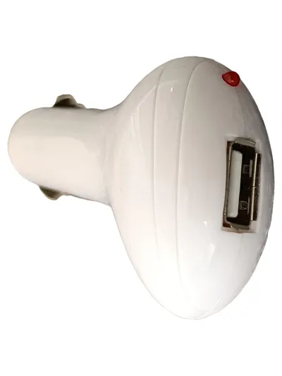 Goobay 46975 KFZ Ladekabel USB Auto Adapter Zigarettenanzünder 12V 24V Weiß