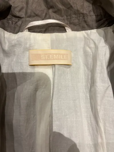ST.EMILE Damen Trenchcoat Mantel Gr. 36 Grau Elegant Leicht