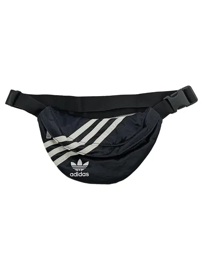 Adidas Gürteltasche Schwarz Sportlich 3 Streifen Bauchtasche