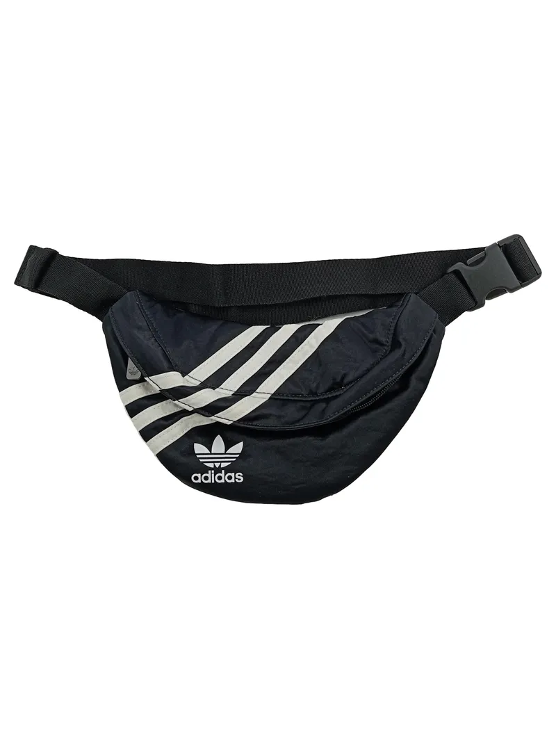 Adidas Gürteltasche Schwarz Sportlich 3 Streifen Bauchtasche 1