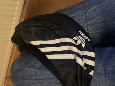 Adidas Gürteltasche Schwarz Sportlich 3 Streifen Bauchtasche