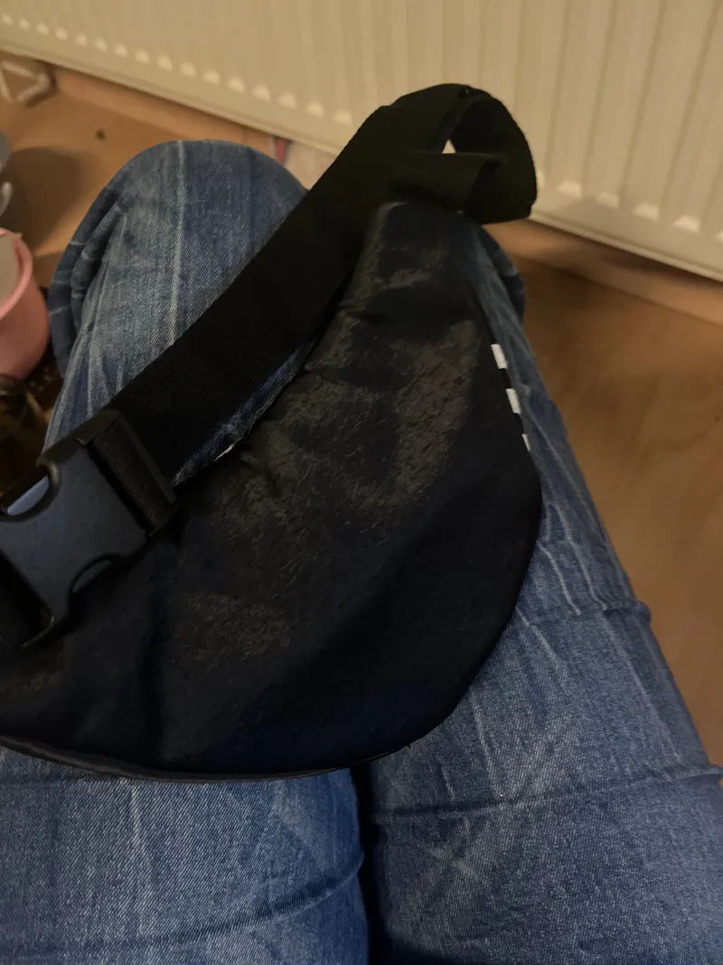 Adidas Gürteltasche Schwarz Sportlich 3 Streifen Bauchtasche 3