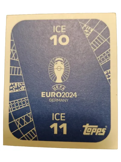 Topps UEFA EURO 2024 Germany Sticker ICE 10 & ICE 11 Sammelkarte