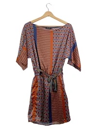 AMY GEE Damen Freizeitkleid Gr. 36;S Mehrfarbig Grafisch 1