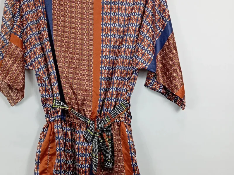 AMY GEE Damen Freizeitkleid Gr. 36;S Mehrfarbig Grafisch 2