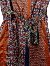 AMY GEE Damen Freizeitkleid Gr. 36;S Mehrfarbig Grafisch 3