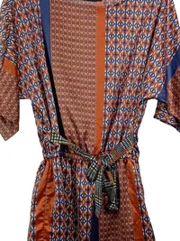AMY GEE Damen Freizeitkleid Gr. 36;S Mehrfarbig Grafisch 4