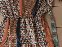 AMY GEE Damen Freizeitkleid Gr. 36;S Mehrfarbig Grafisch 6