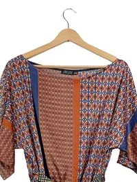 AMY GEE Damen Freizeitkleid Gr. 36;S Mehrfarbig Grafisch 7