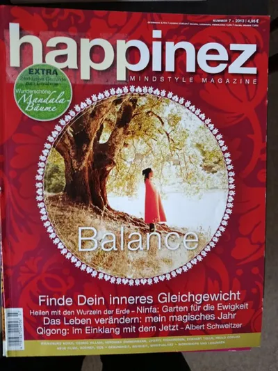 Happinez Mindstyle Magazine Nr. 7/2013 Balance Spiritualität Esoterik