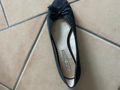 Buffalo London Damen Ballerinas Gr. 39 Schwarz Klassisch
