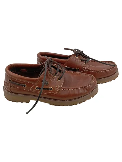 Dockers Herren Mokassins Slipper Gr. 38 Braun Casual Leder