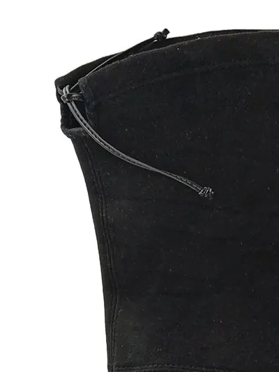 BUFFALO Damen Overknee Stiefel Gr. 37 Schwarz Modisch Elegant