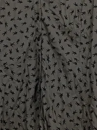 Avoca Damen Blusenkleid Gr. 38 Oliv mit Tiermuster Casual 4