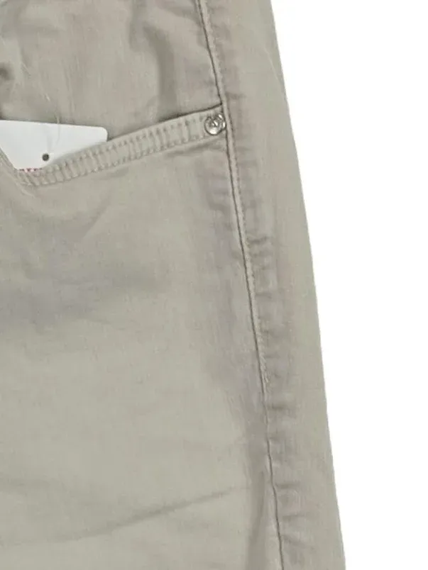 ANGELS Damen Stoffhose Gr. 40 Beige Baumwolle Stretch Casual 3