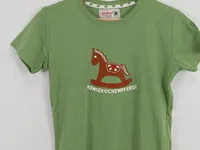 Adelheid Damen T-Shirt Honigkuchenpferd Grün Gr. 40/L Charmant 2