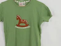 Adelheid Damen T-Shirt Honigkuchenpferd Grün Gr. 40/L Charmant 4