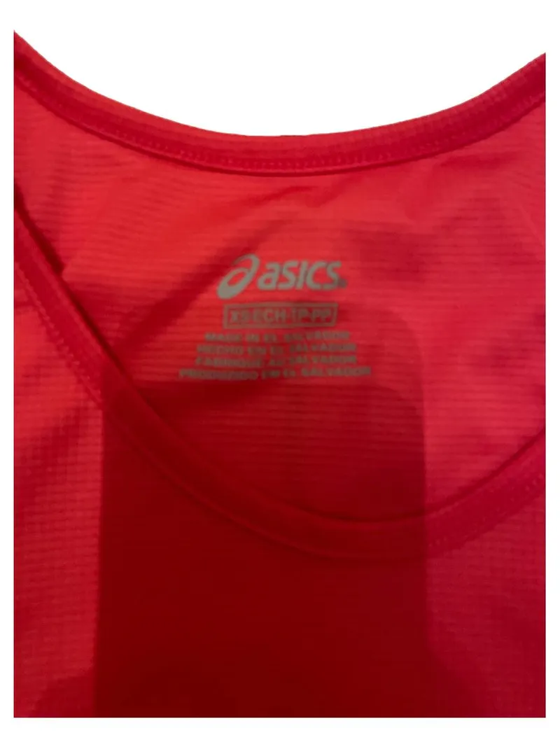 ASICS Damen Sport Tanktop Shirt Gr. XS/34 Pink Lauftop Fitness 5