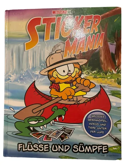 SPAR Stickerbuch Katze Sticker Mania Sammelalbum ab 4 Jahre