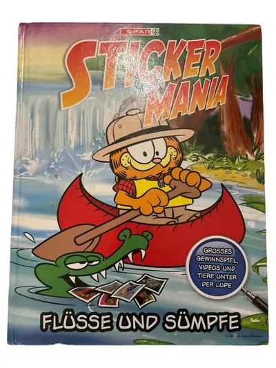 SPAR Stickerbuch Katze Sticker Mania Sammelalbum ab 4 Jahre