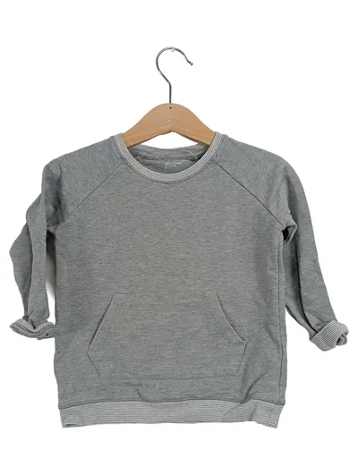 Bellybutton Kinder Pullover Grau Gr. 86 Casual Baumwolle