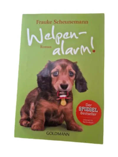 Welpen-alarm! Frauke Scheunemann Roman Taschenbuch Goldmann SPIEGEL Bestseller