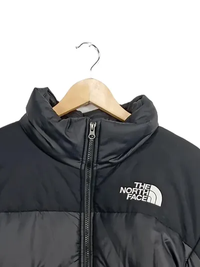 The North Face Herren Steppjacke L Schwarz Logo Print Gesteppt Outdoor