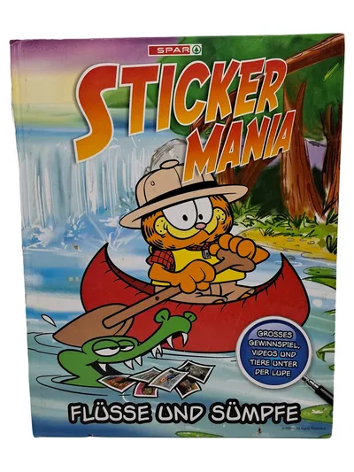 SPAR Sticker Mania Flüsse und Sümpfe Stickeralbum Sammelalbum Kinder