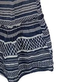 About You Damen Freizeitkleid Gr. 40/L Blau gemustert Casual 3