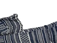 About You Damen Freizeitkleid Gr. 40/L Blau gemustert Casual 4