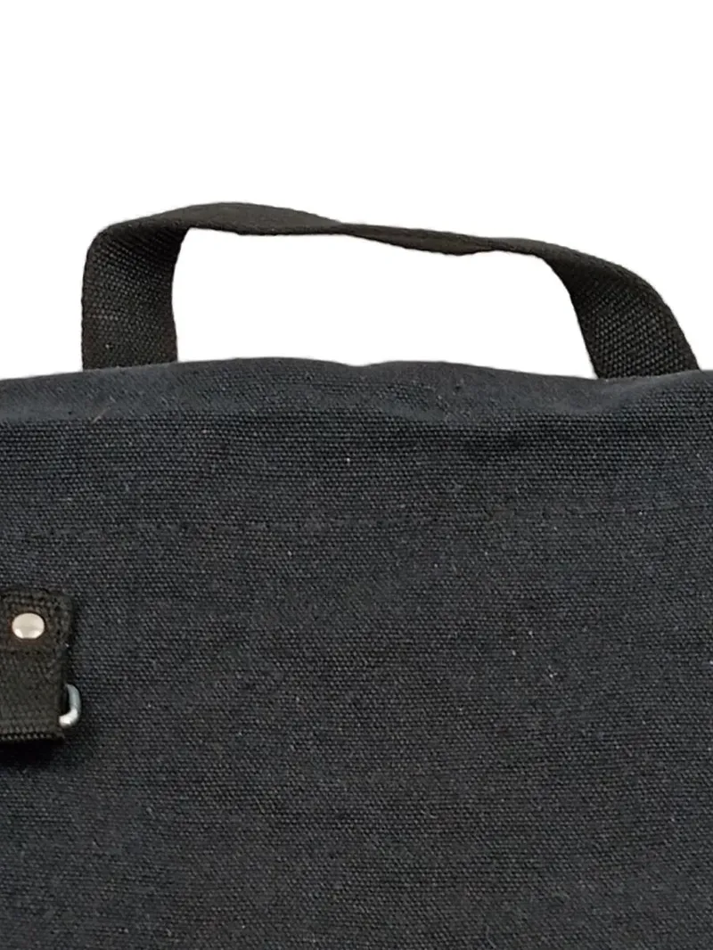 Brandit Canvas Umhängetasche Schwarz Messenger Bag Schultertasche Military Style 3