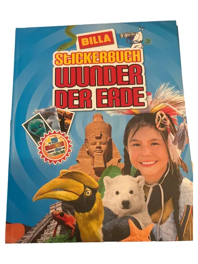 BILLA Stickerbuch Sphinx Sammelalbum Kinder ab 4 Jahre