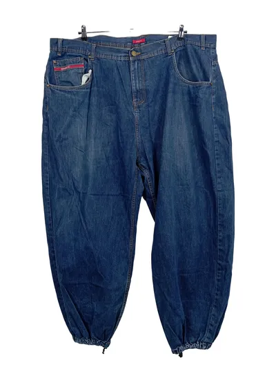 Ecko Unltd. Baggy Jeans Herren Gr. 48/34 Blau Denim Streetwear