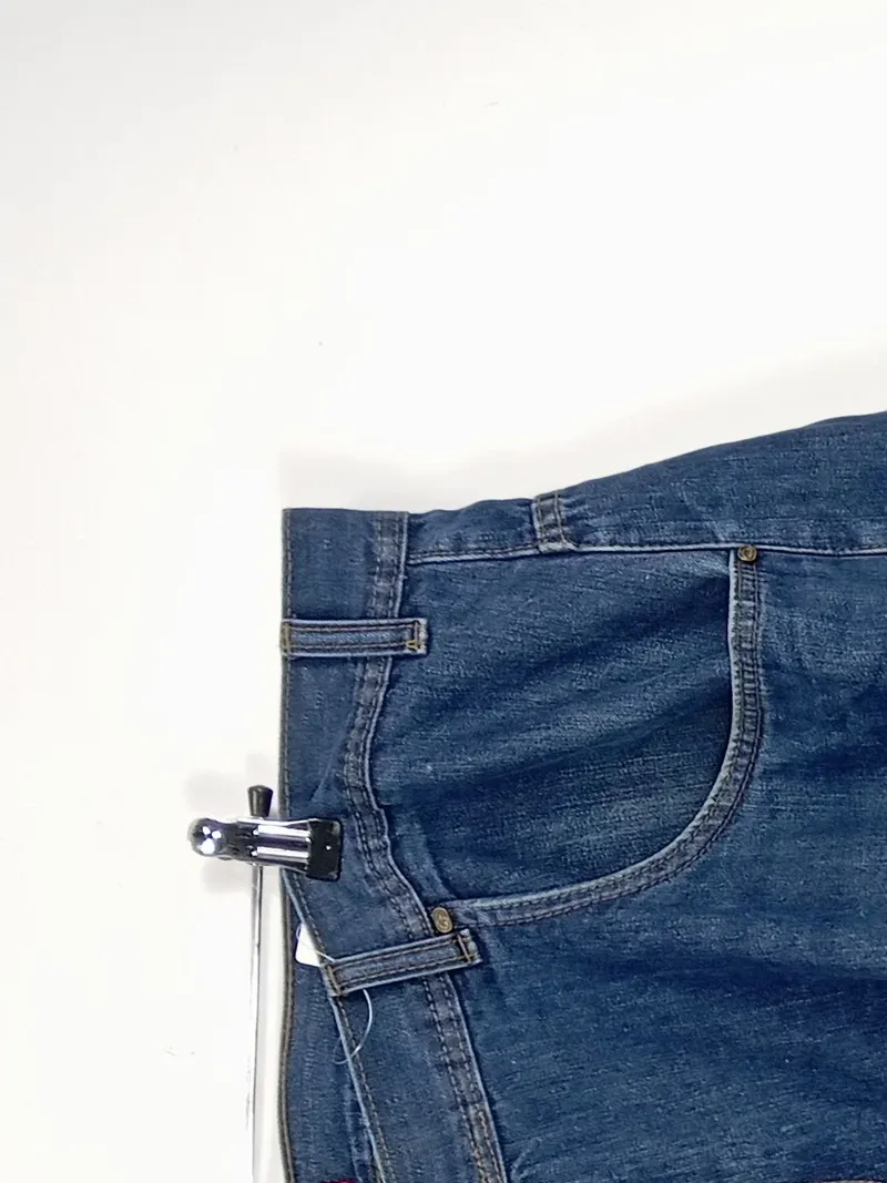 Ecko Unltd. Baggy Jeans Herren Gr. 48/34 Blau Denim Streetwear 3