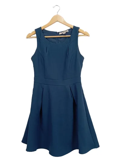 Forever 21 Damen festliches Kleid Gr. 34/XS Elegant Blau