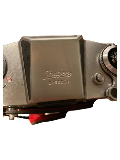 Ihagee EXA IIb Analoge Spiegelreflexkamera Body mit Ledertasche Dresden