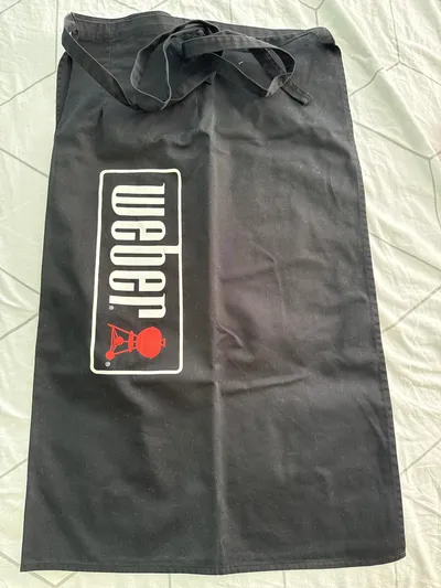 Weber Einkaufskorb Schwarz Baumwolle Praktisch Logo