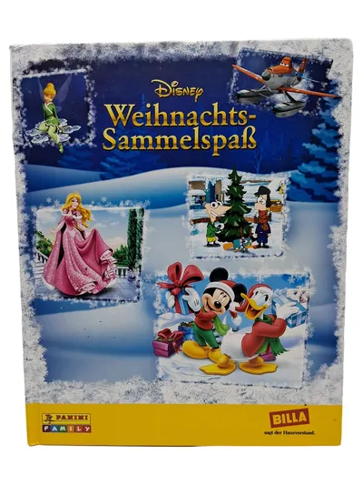 Panini Disney Weihnachts-Sammelspaß Sammelalbum BILLA Stickeralbum