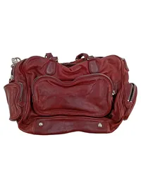 Liebeskind Berlin Ledertasche Henkeltasche Bordeaux Rot Damen 35x23cm 1