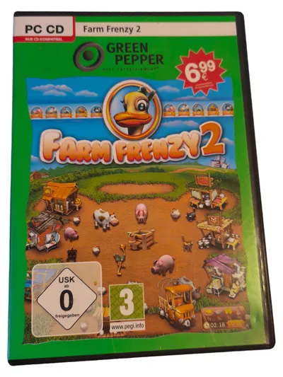 Farm Frenzy 2 PC Simulation Bauernhof Tiere Spiel Green Pepper