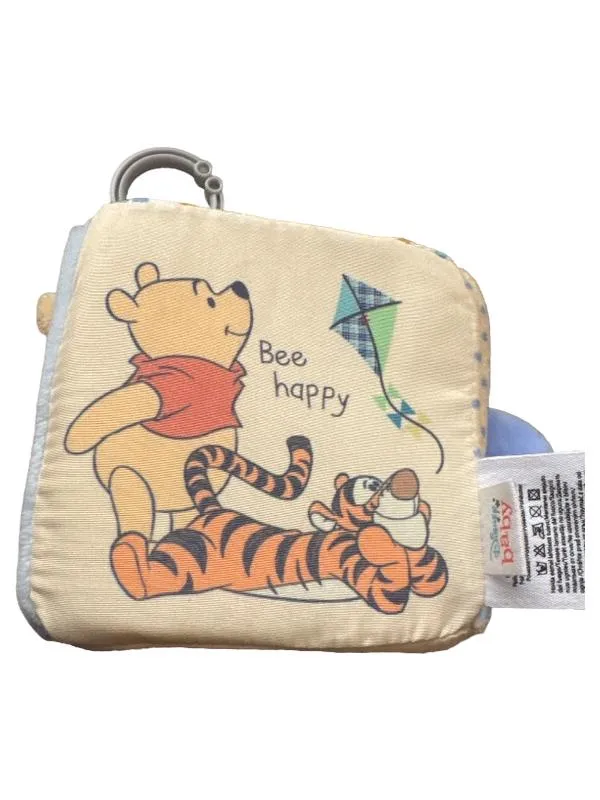 Disney Baby Stoffbuch Winnie Puuh Tigger Bee Happy Fühlbuch mit Clip 1