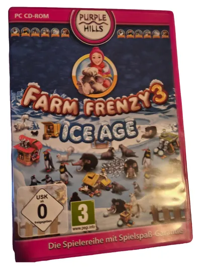 Purple Hills Farm Frenzy 3 Ice Age PC CD-ROM Simulation Spiel