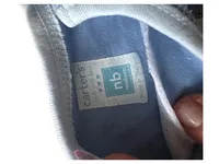 Carter's Baby Body Langarm Gr. 50/56 Blau mit Zug Applikation 5