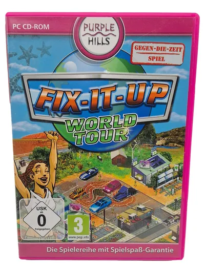 Purple Hills Fix-It-Up World Tour PC Spiel Strategie Simulation Deutsch