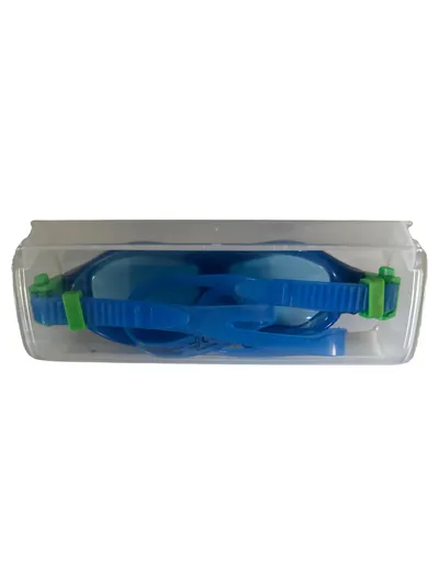 CRIVIT Kinder Schwimmbrille Blau Anti-Fog UV-Schutz