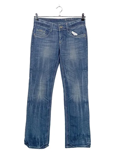 Rich & Royal Damen Jeans Regular Fit Blau W31/L35 Gr. 40